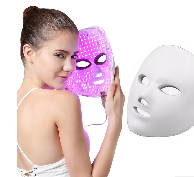 Máscara LED de 7 Colores para el Cuidado Facial