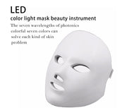 Máscara LED de 7 Colores para el Cuidado Facial